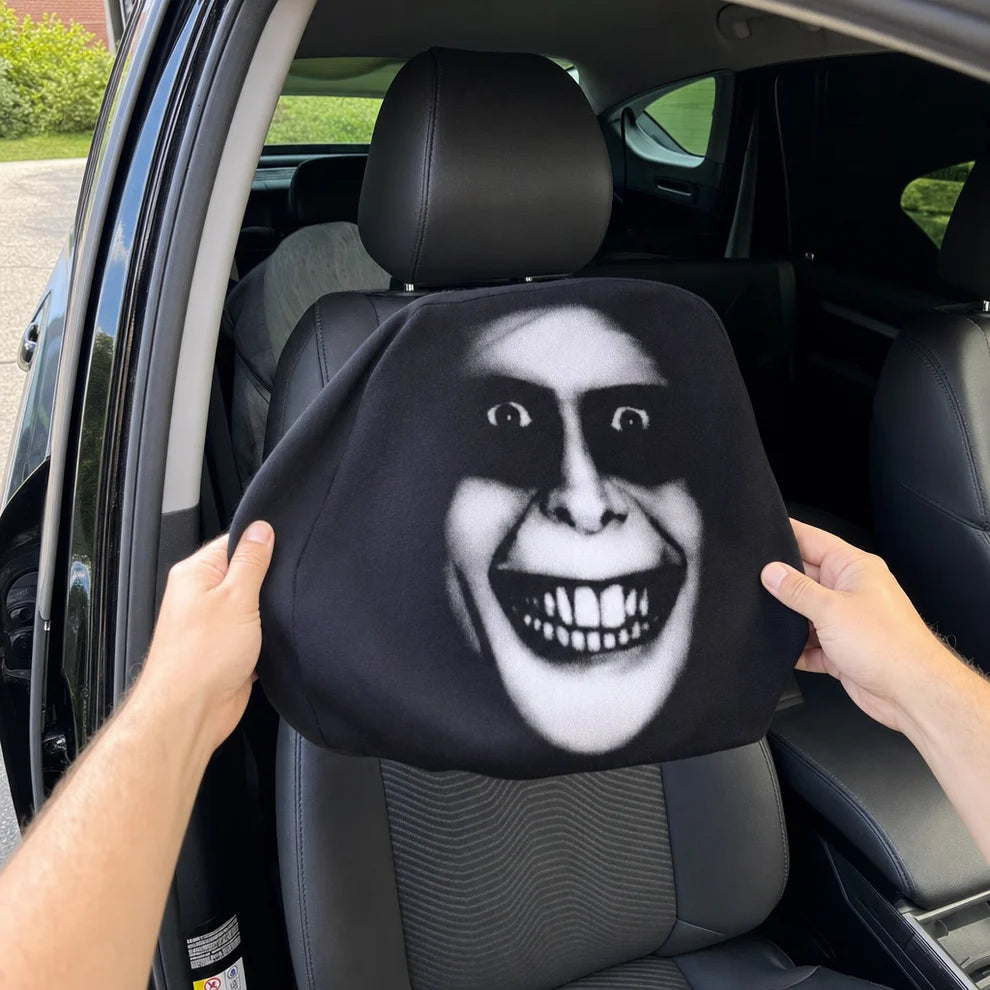 The Passengers Spooky Headrest Cover